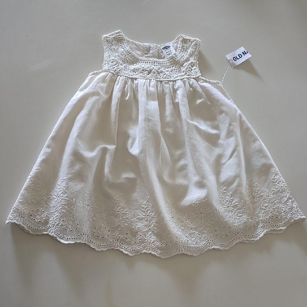 Old Navy Cream Kids Dress
